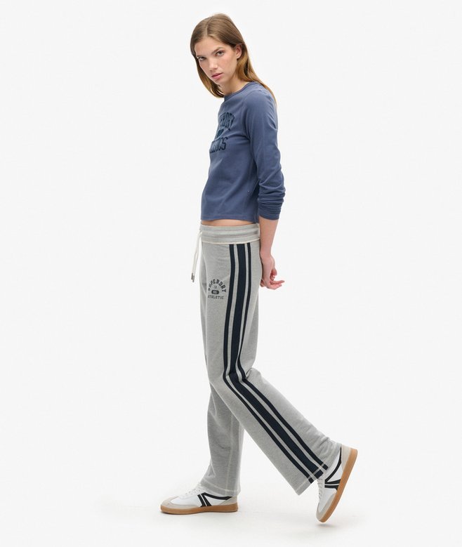 Superdry Athletic Essentials Stripe Flare Joggers