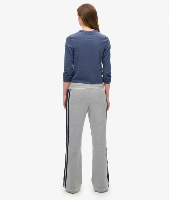 Superdry Athletic Essentials Stripe Flare Joggers