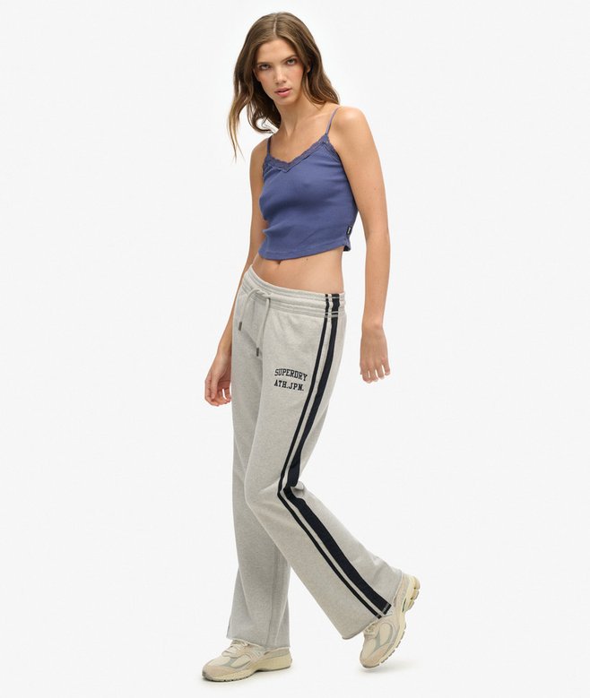 Superdry Athletic Essentials Stripe Flare Joggers