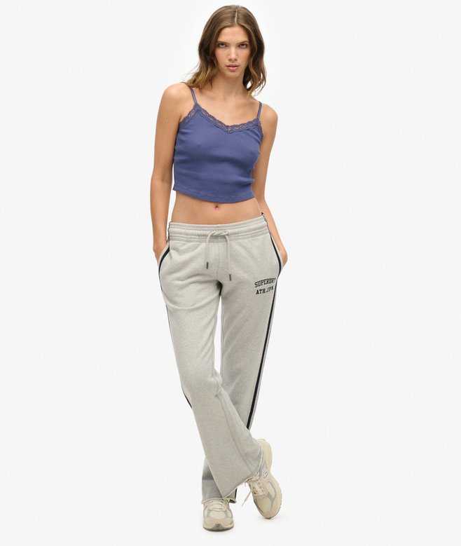 superdry Athletic Essentials Stripe Flare Joggers