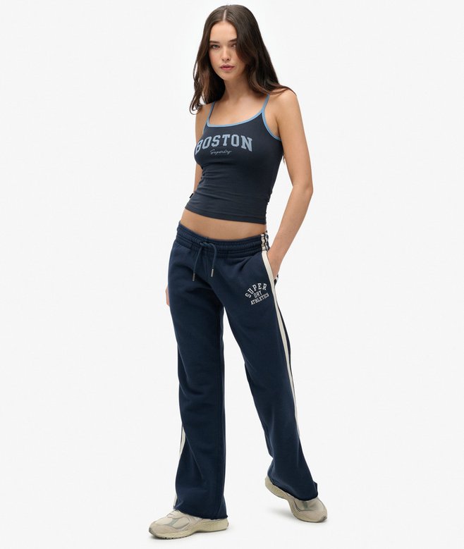 superdry Athletic Essentials Stripe Flare Joggers