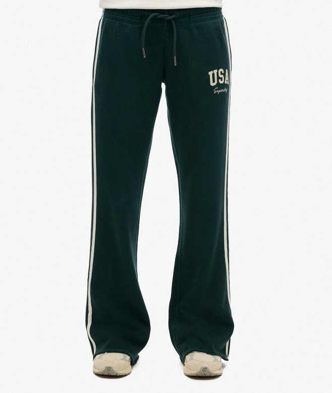 Superdry Athletic Essentials Stripe Flare Joggers