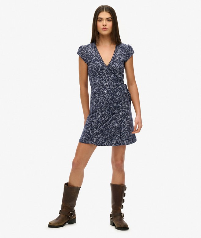 Superdry Athletic Essentials Wrap Dress