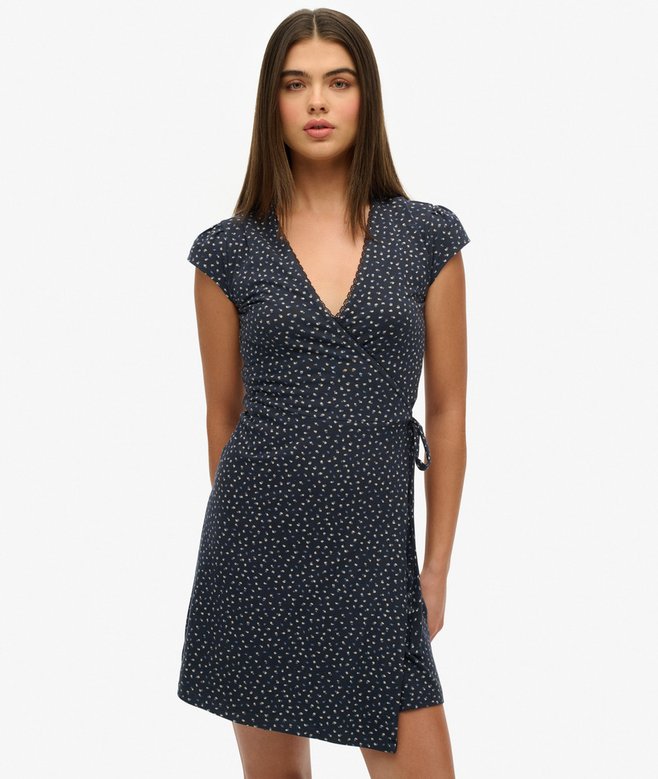 Superdry Athletic Essentials Wrap Dress
