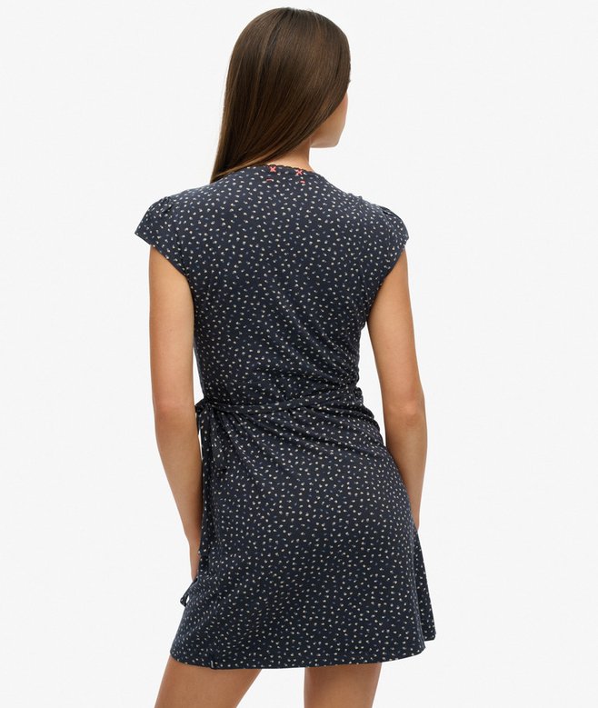 Superdry Athletic Essentials Wrap Dress