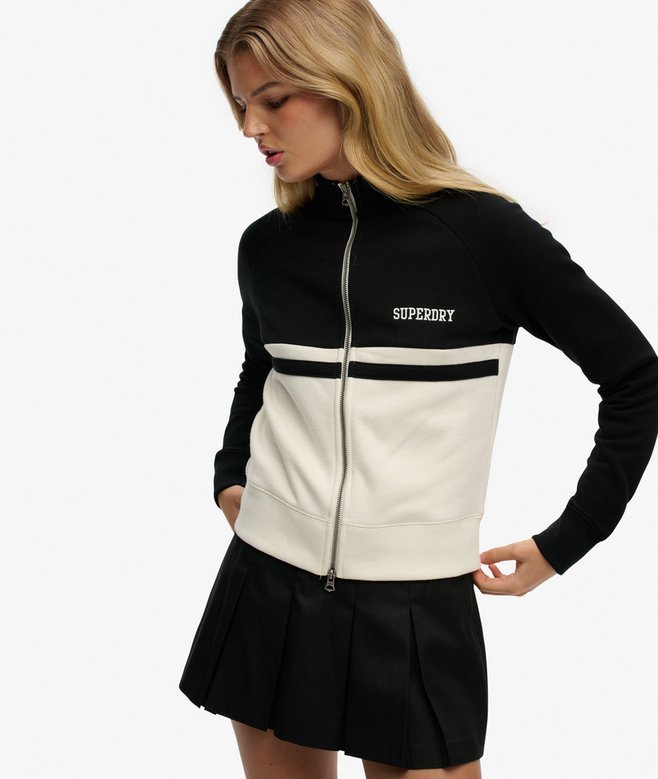 superdry Athletic Essentials Zip Through Track Top