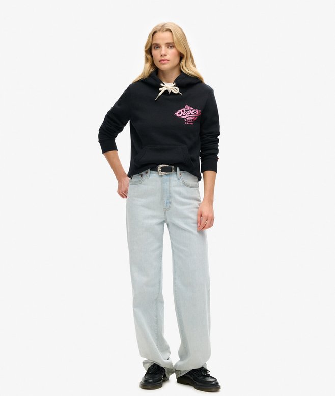 Superdry Athletic Metallic Hoodie