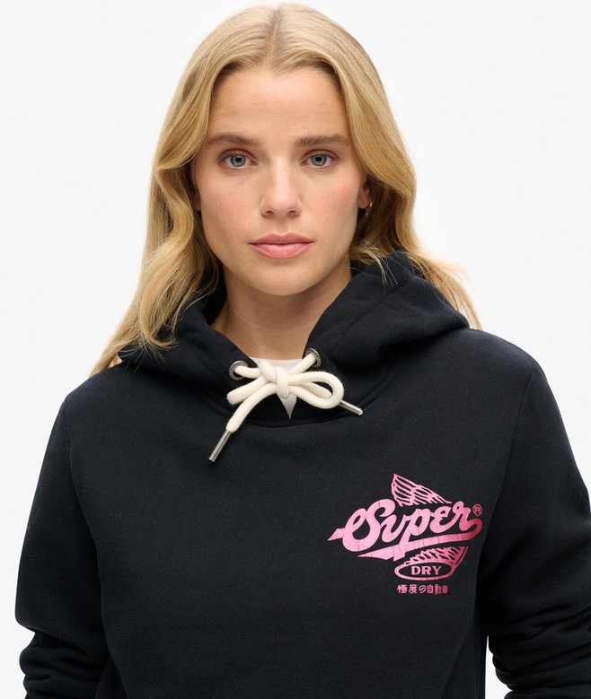 Superdry Athletic Metallic Hoodie