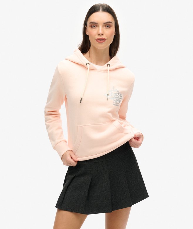superdry Athletic Metallic Hoodie