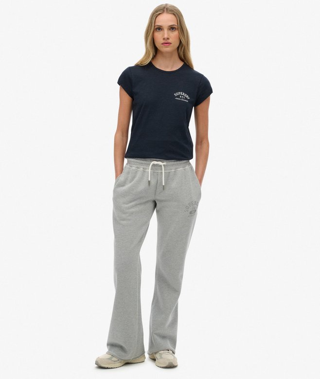 Superdry Athletic Print Flare Joggers