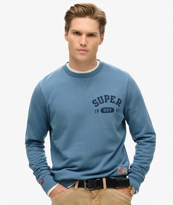 superdry Athletic Printed Sweatshirt
