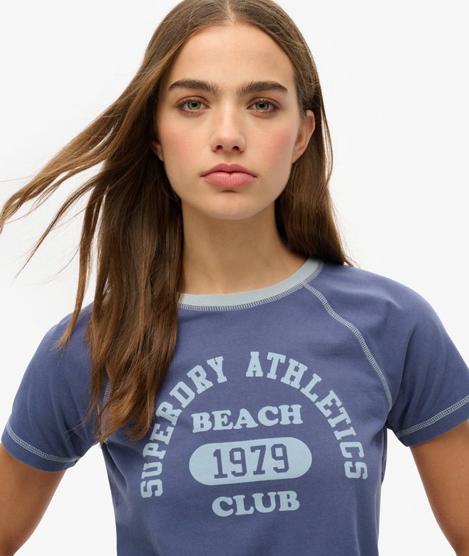 Superdry Athletic Raglan Graphic T-Shirt