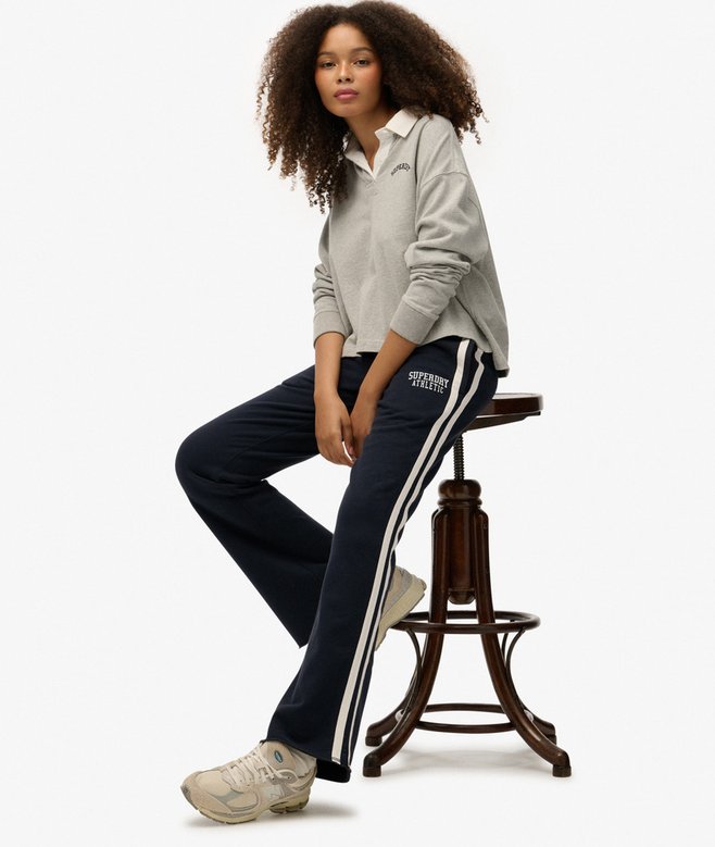 Superdry Athletic Stripe Flare Joggers