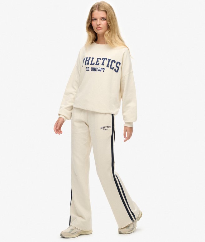 Superdry Athletic Stripe Flare Joggers