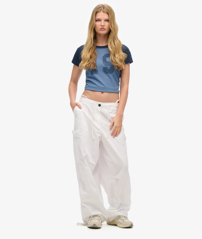superdry Baggy Parachute Pants