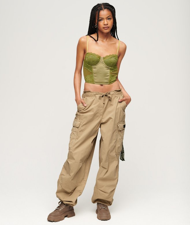 superdry Baggy Parachute Pants