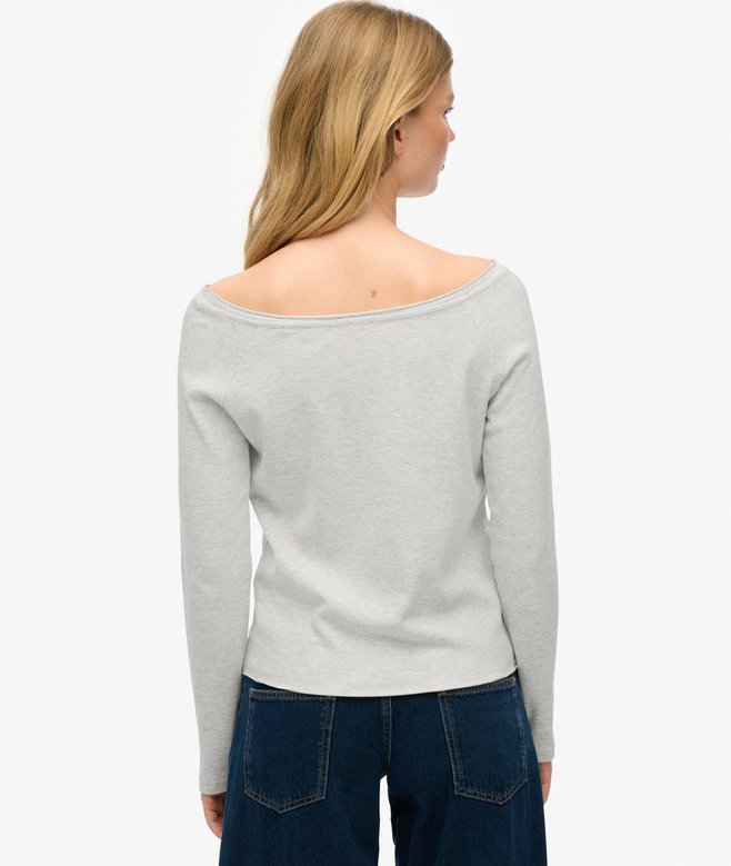 Superdry Bardot Off Shoulder Top
