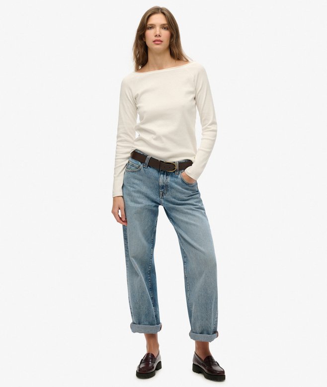 Superdry Bardot Off Shoulder Top