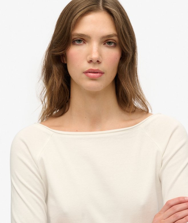 Superdry Bardot Off Shoulder Top