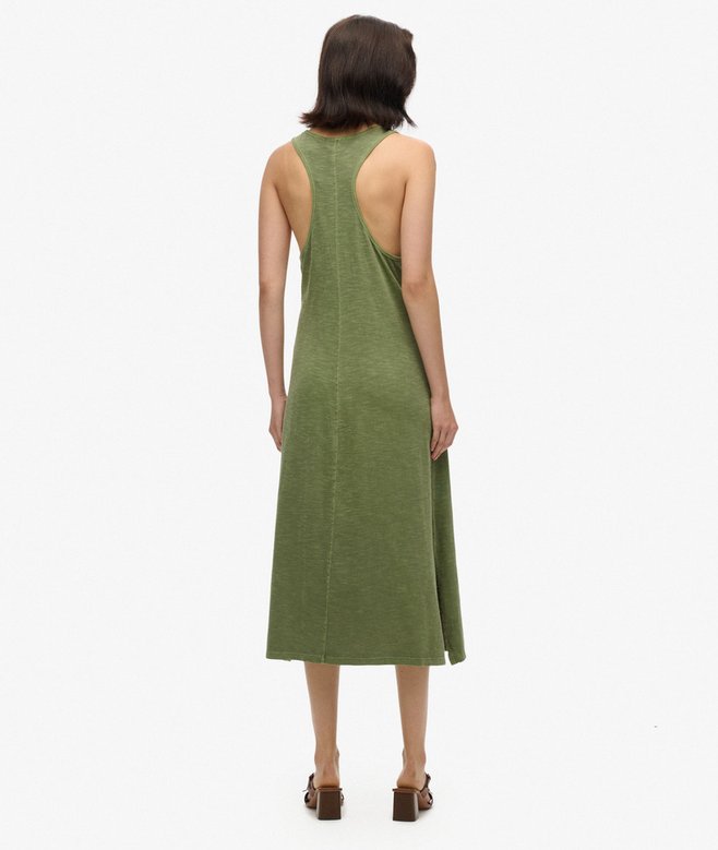 Superdry Beach Jersey Midi Dress