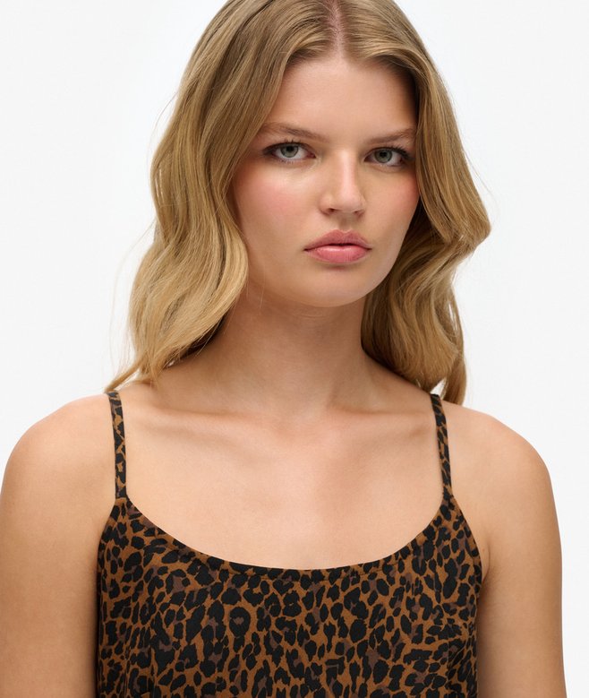 Superdry Bias Cut Maxi Slip Dress