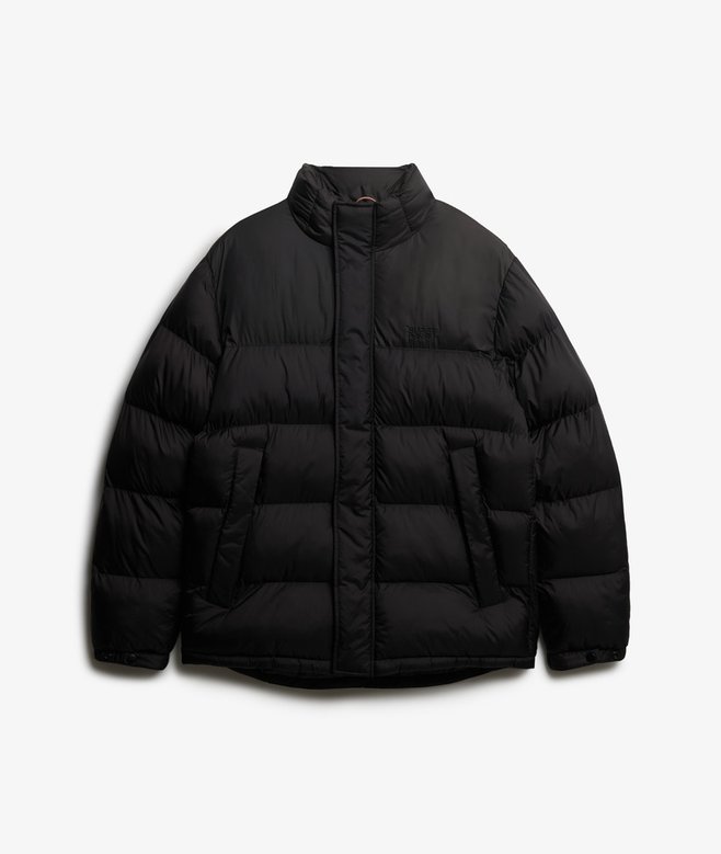 Superdry Black Puffer Jacket