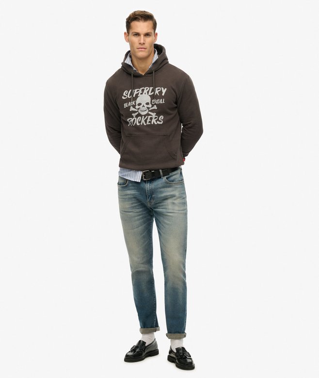 Superdry Black Skull Hoodie