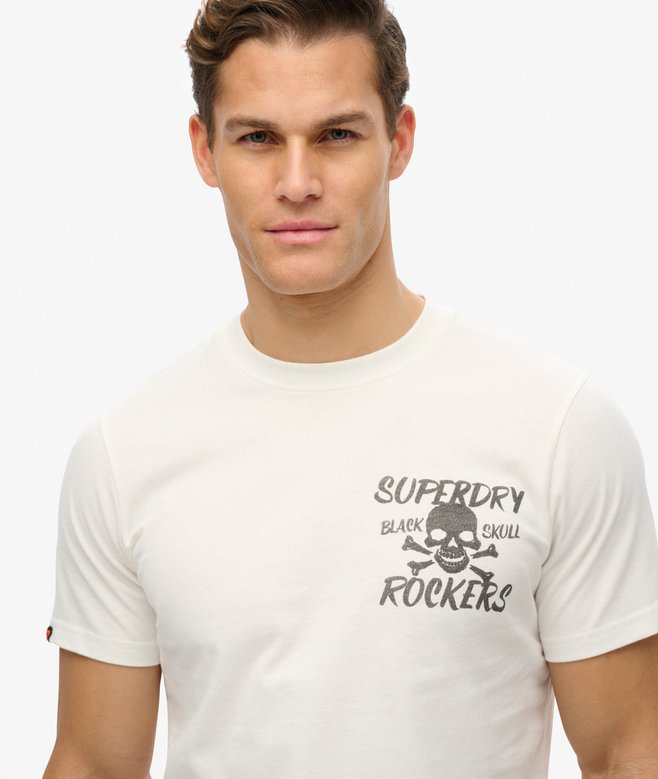 Superdry Black Skull T-Shirt