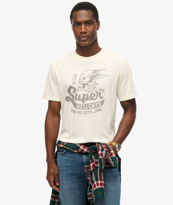 superdry Blackout Rock Graphic T-Shirt