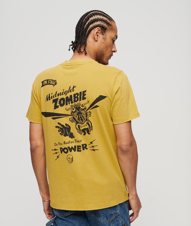 superdry Blackout Rock Graphic T-Shirt