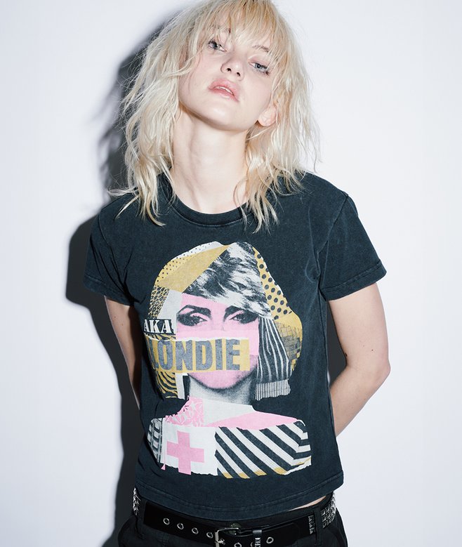 superdry Blondie x Superdry Fitted T-Shirt