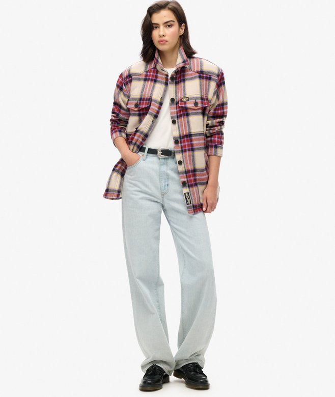 Superdry Borg Check Overshirt