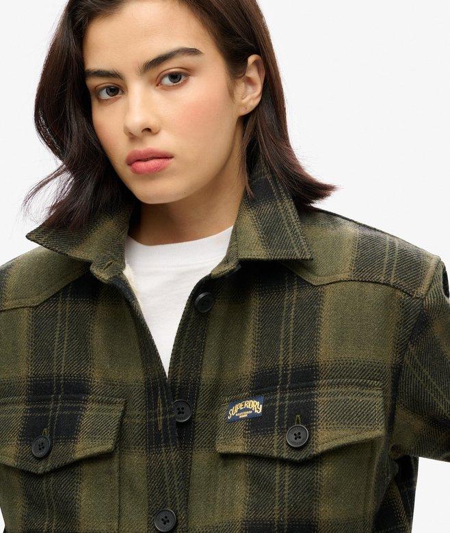 Superdry Borg Check Overshirt
