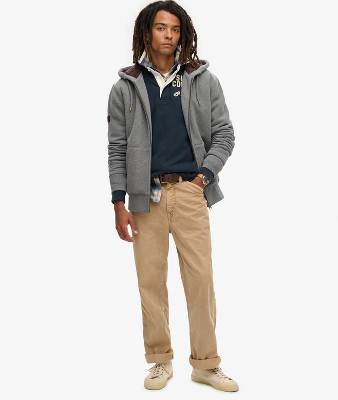 Superdry Borg Lined Zip Hoodie