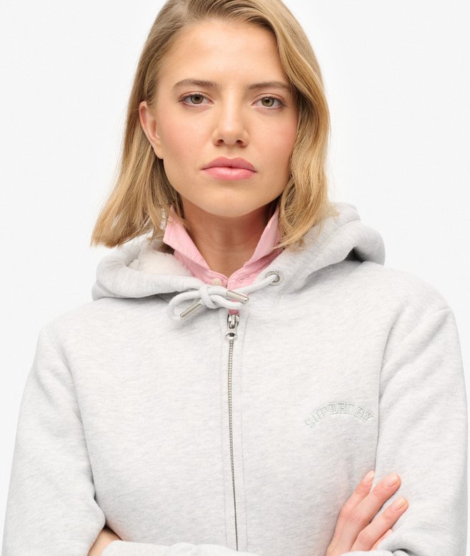 Superdry Borg Lined Zip Hoodie