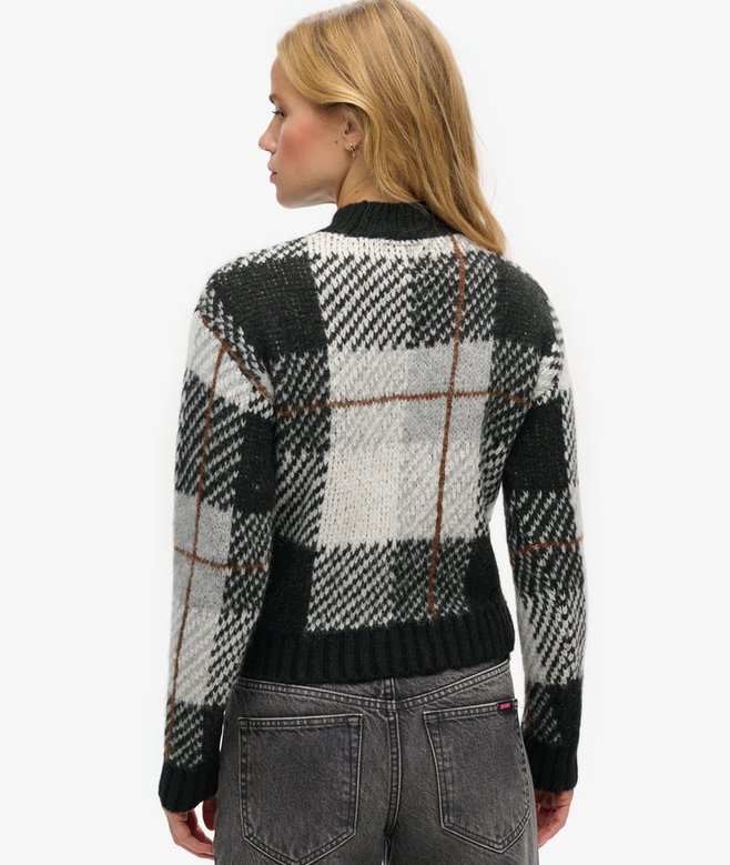 Superdry Boxy Pattern Knit Jumper