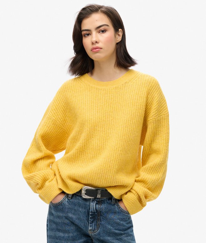 superdry Brushed Crew Neck Jumper