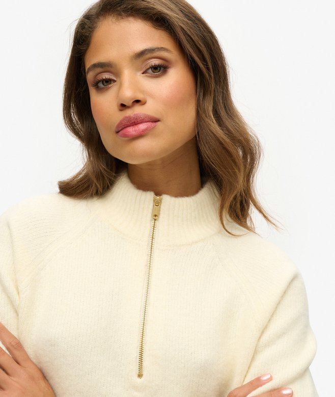 Superdry Brushed Half Zip Jumper