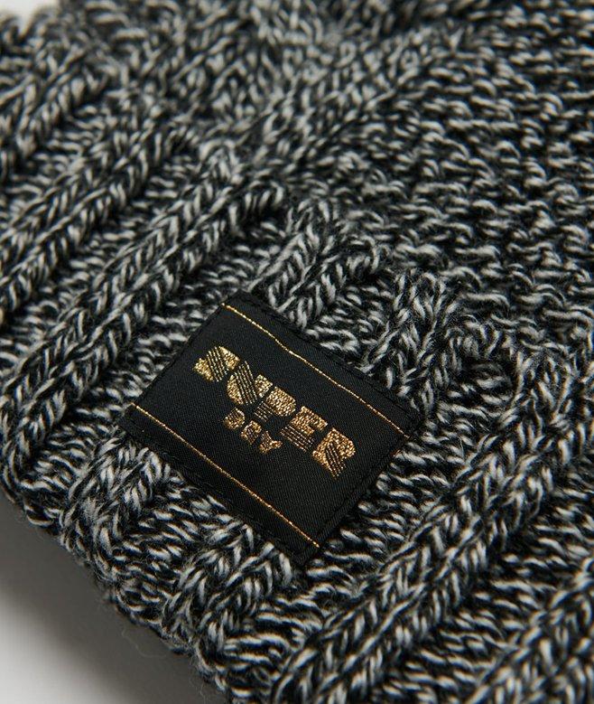 Superdry Cable Knit Beanie Hat