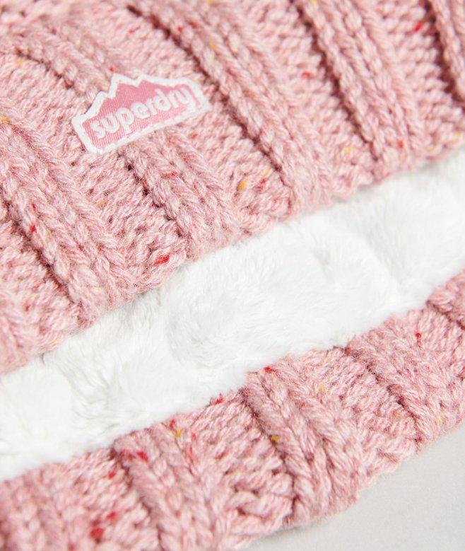 Superdry Cable Knit Bobble Beanie