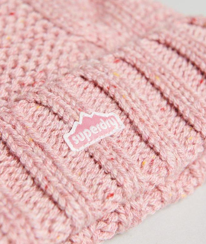 Superdry Cable Knit Bobble Beanie