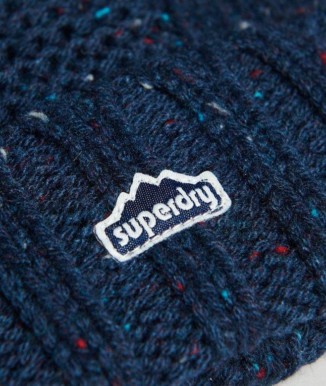 Superdry Cable Knit Bobble Beanie