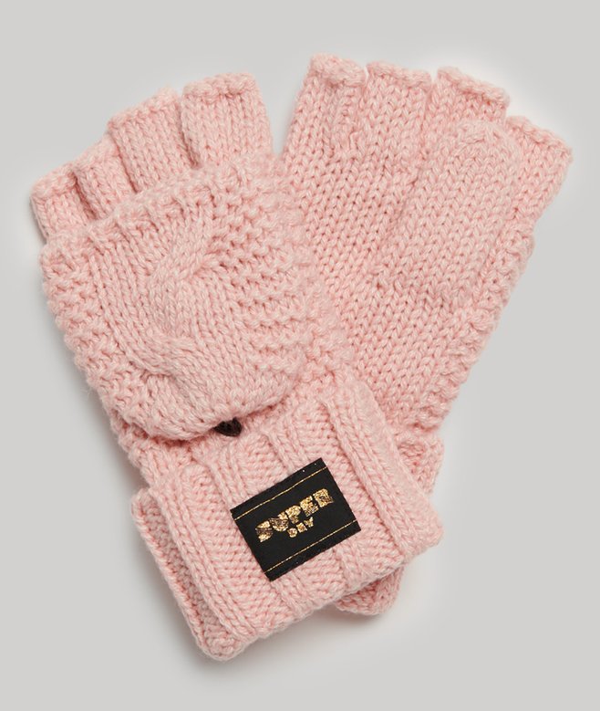 Superdry Cable Knit Gloves