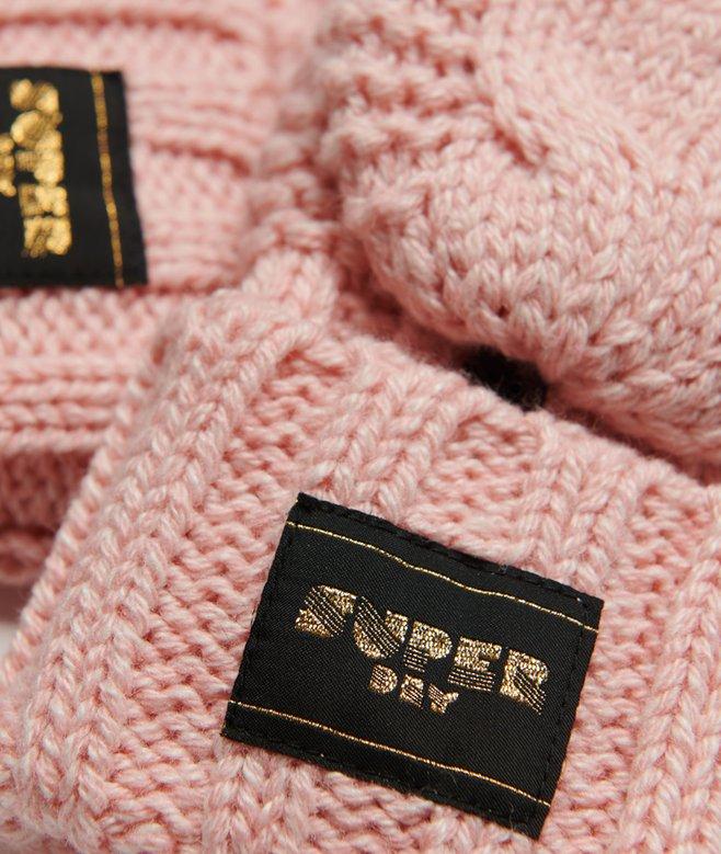 Superdry Cable Knit Gloves