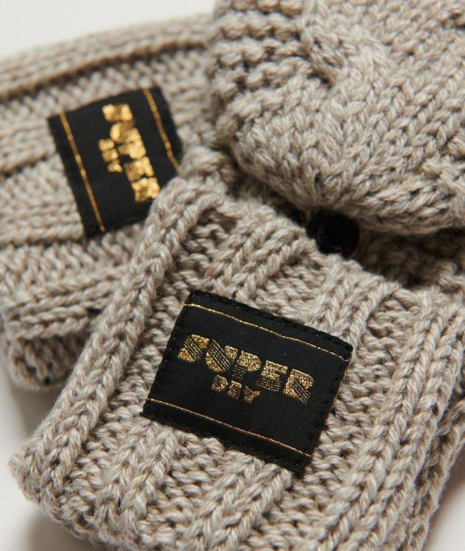 Superdry Cable Knit Gloves