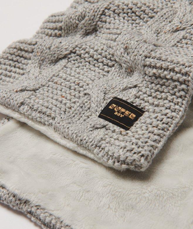 Superdry Cable Knit Scarf