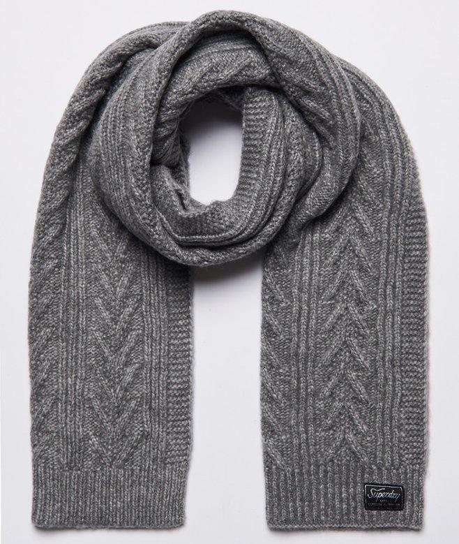 Superdry Cable Lux Scarf