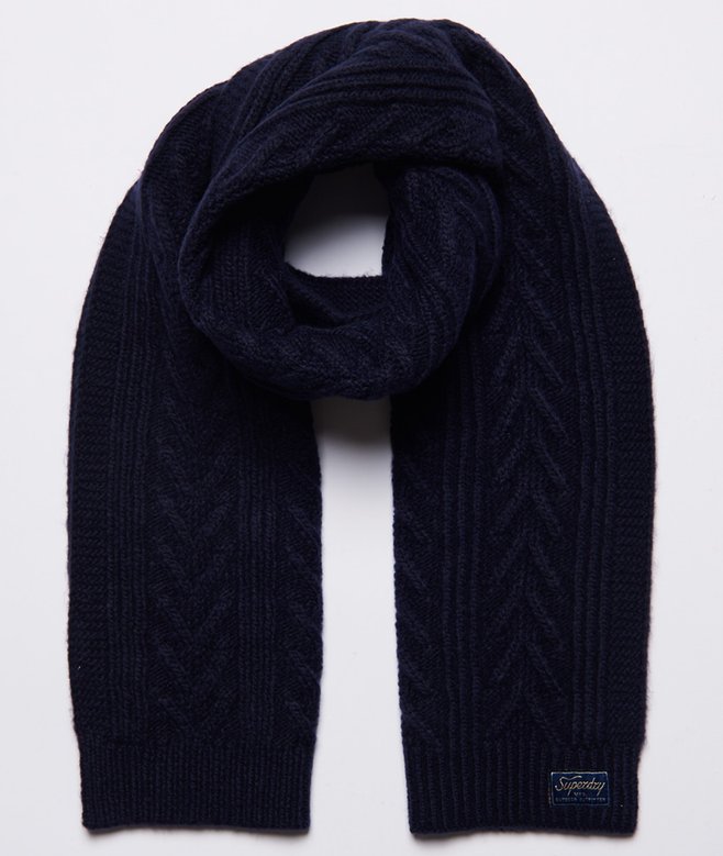 Superdry Cable Lux Scarf