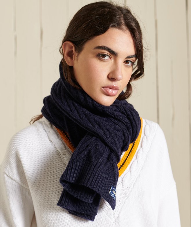 superdry Cable Lux Scarf