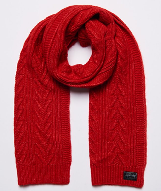 Superdry Cable Lux Scarf